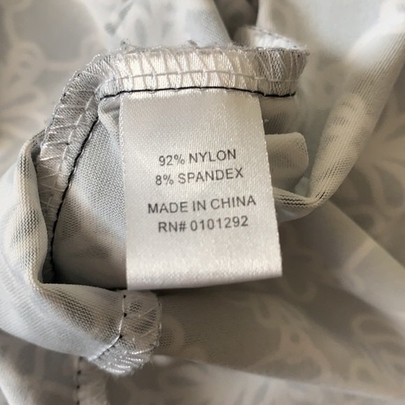 LULU’S Sleeveless Patterned Tile Print Dress Navy Blue White Size XSMALL - Picture 7 of 10